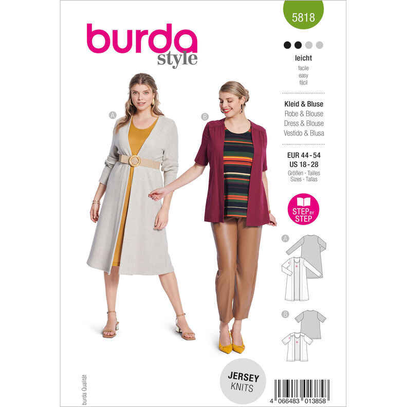 Plus-Size Robe / Chemisier 5818 | Burda | 44-54,  image number 1