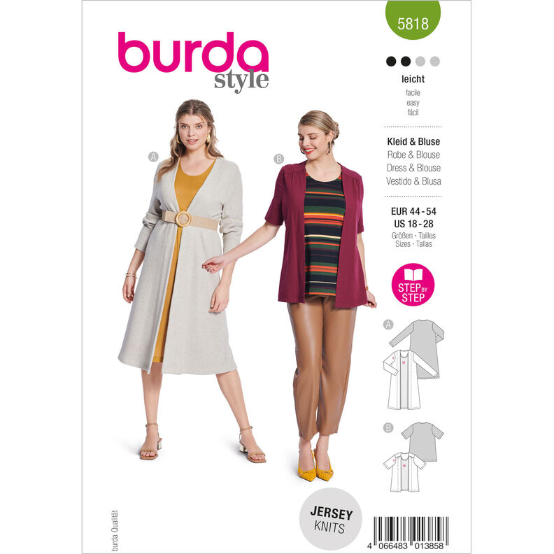 Plus-Size Robe / Chemisier 5818 | Burda | 44-54, image number 1