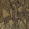 Jersey romanite Feuilles abstraites – olive foncé/noir,  thumbnail number 1