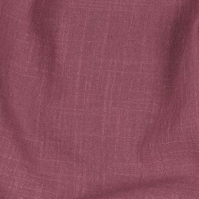 Tissu en coton Aspect lin uni – mauve, 