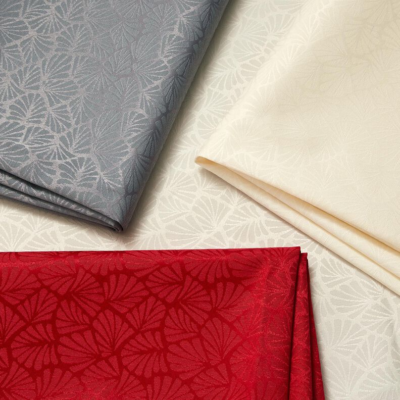 Coton enduit Mini éventails – rouge,  image number 6