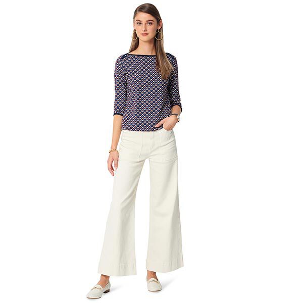 Robe / T-shirt - Encolure bateau | Burda 5985 | 34-44, image number 3