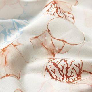 Batiste GOTS Coraux | Tula – écru/rose, 