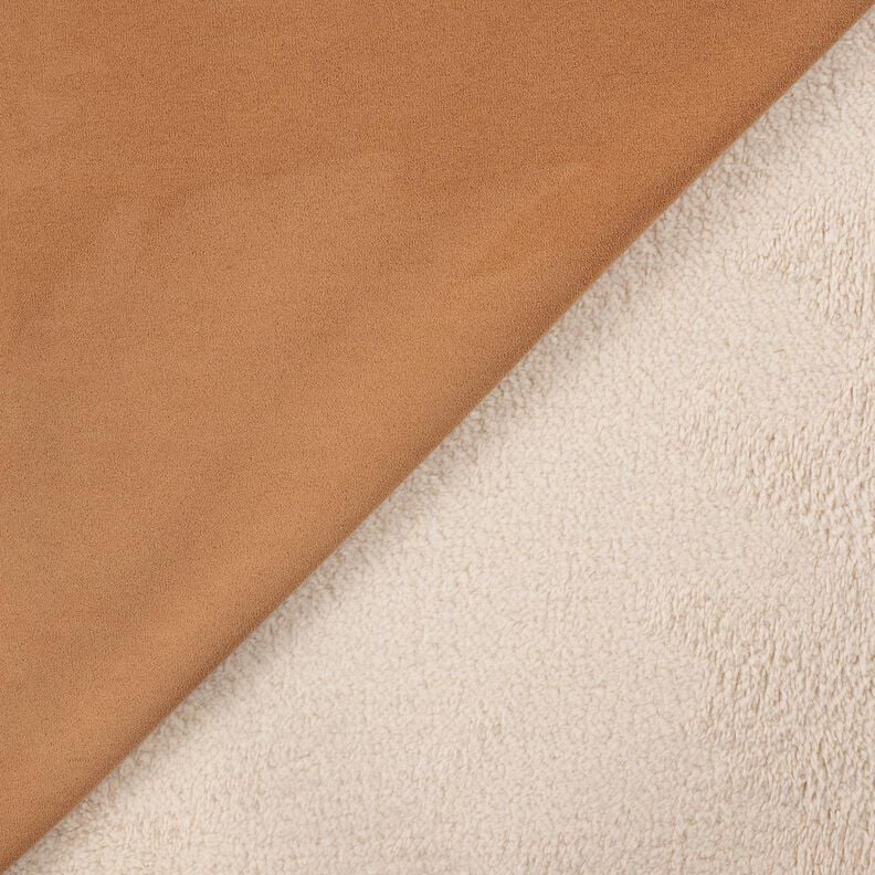 Velours avec intérieur en polaire Sherpa – cannelle,  image number 3