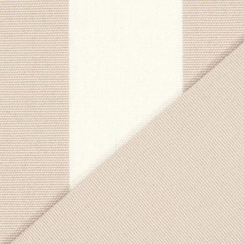 Tissu de décoration d’extérieur Acrisol Listado – écru/beige foncé,  image number 3