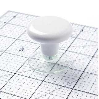 Support règle avec ventouse simple - blanc, 