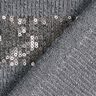 Maille Rayures horizontales à paillettes – gris,  thumbnail number 5