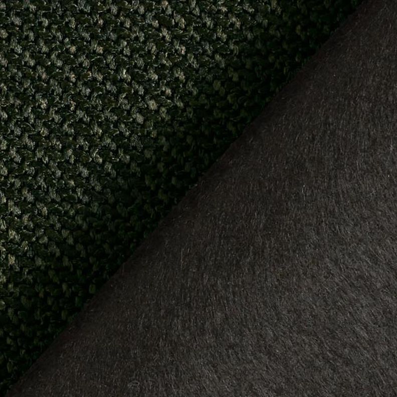 Tissu d’ameublement Sergé croisé épais Bjorn – vert foncé, image number 4