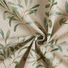 Tissu de décoration Semi-panama Gui – nature/vert,  thumbnail number 3