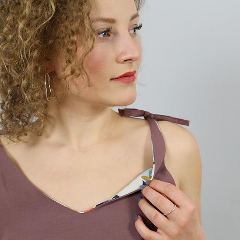 FRAU MAYA - Débardeur d'été à nouer, Studio Schnittreif | XS - L,  image number 8