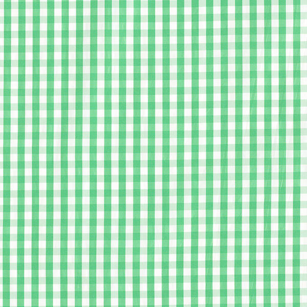 Soie à ballons carreaux Vichy – vert/blanc,  image number 1