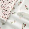 Jersey coton Fleurs et cœurs – écru,  thumbnail number 5