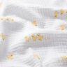 Tissu double gaze de coton Jolis canetons – blanc/or,  thumbnail number 2