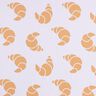 French Terry Sweat d’été Grands croissants – lilas pastel,  thumbnail number 1