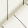 Tissu d’extérieur Canvas Rayures fines – blanc/gris clair,  thumbnail number 4