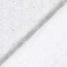 Batiste de coton Dentelle brodée Vrilles de fleurs – blanc,  thumbnail number 4