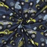Popeline coton Gros camions | Poppy Fabrics – bleu marine,  thumbnail number 3