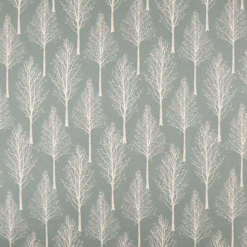 Tissu de décoration Semi-panama Silhouette d’arbre – roseau/nature,  image number 1