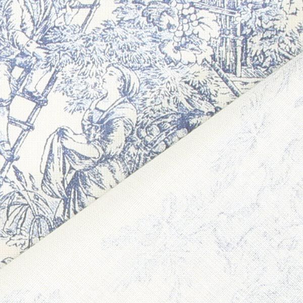 Tissu en coton Mini Pastorale 280 cm – bleu – Échantillon,  image number 3