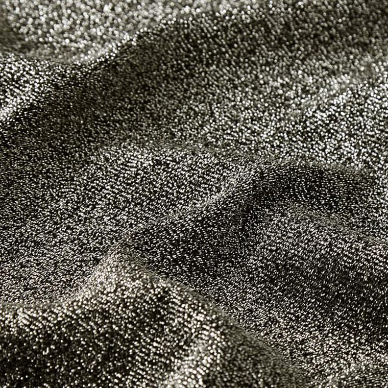 Jersey scintillement Lametta Glamour – noir,  image number 2