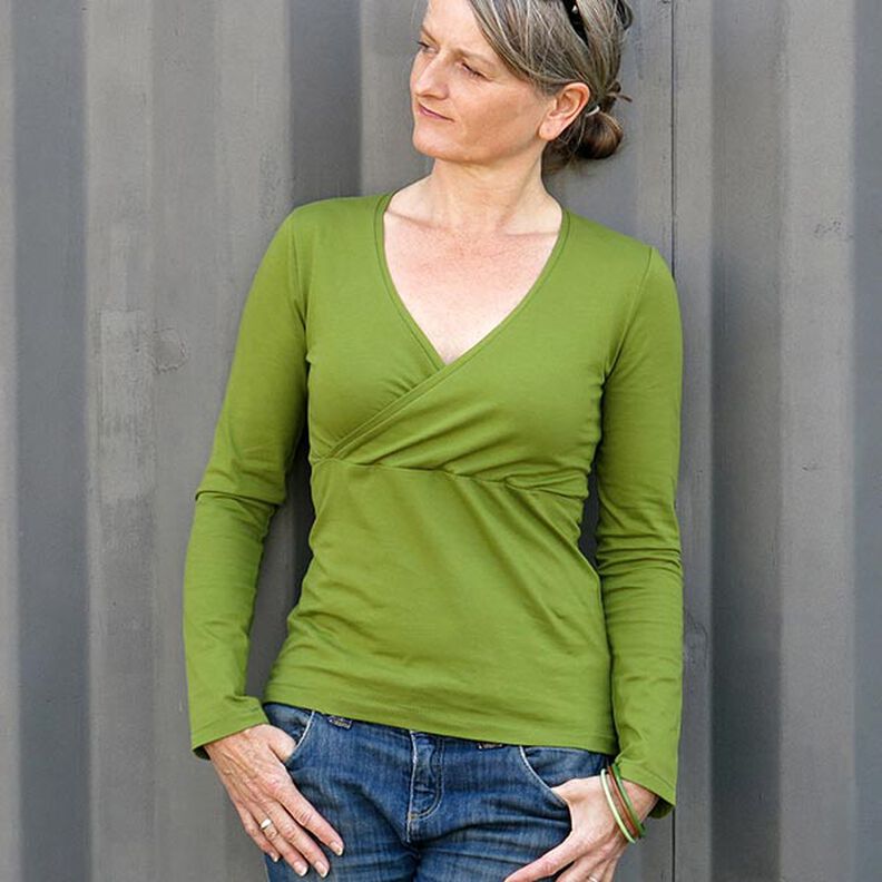 Chemisier effet cache-cœur FRAU LIESE | Patron prêt à découper | XS-XXL,  image number 10