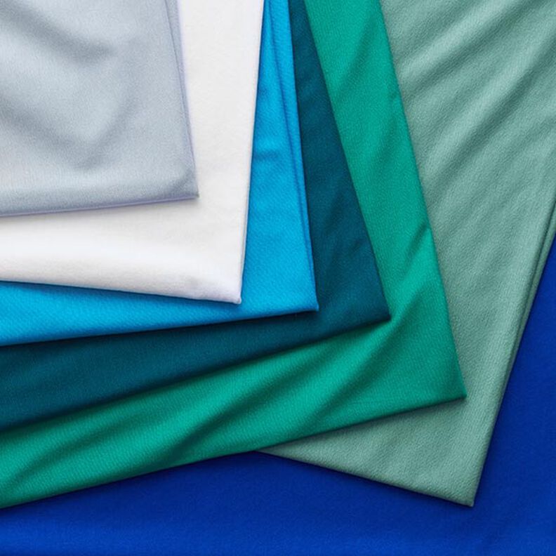 Jersey viscose léger – turquoise,  image number 6