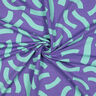 French Terry Playful | Nerida Hansen – lilas/turquoise clair,  thumbnail number 3