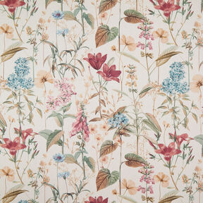 Tissu de décoration Semi-panama Champ de fleurs – nature, 