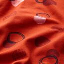 GOTS Jersey coton Points | Tula – terre cuite, 