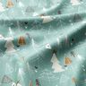 Tissu en coton Popeline Sapins minimalistes – roseau,  thumbnail number 2