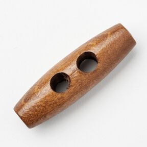 Bouton à bascule en bois [40 mm] – caramel, 