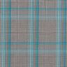 Mélange viscose Prince de Galles – turquoise/noir,  thumbnail number 1
