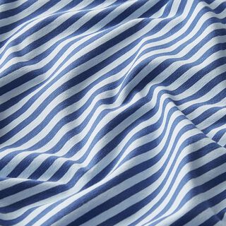 Jersey coton Rayures étroites – bleu jean/bleu clair, 