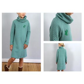 POLLY - Robe molletonnée cosy à col roulé, Studio Schnittreif | 98 - 152, 