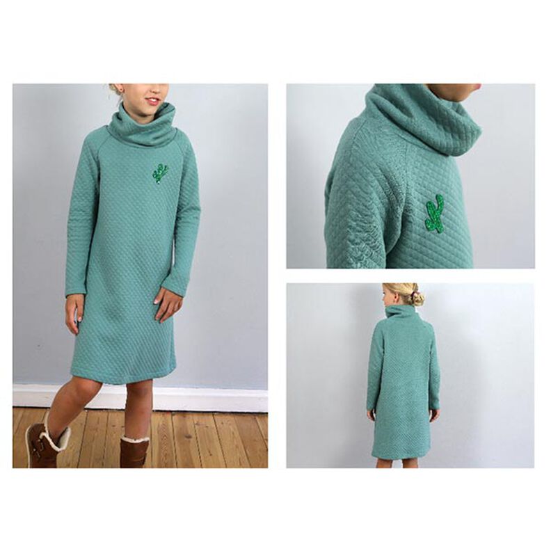 POLLY - Robe molletonnée cosy à col roulé, Studio Schnittreif | 98 - 152,  image number 2