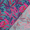 Satin de coton Lush Leaves | Nerida Hansen – turquoise/pourpre,  thumbnail number 4