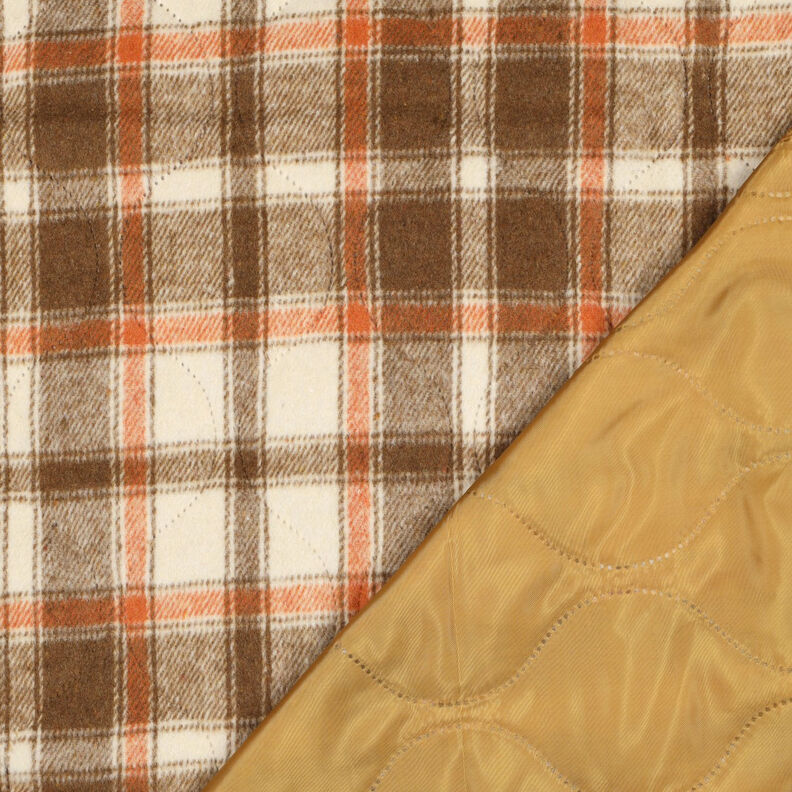 Tissu matelassé Flanelle Karo | Poppy Fabrics – beige, image number 5