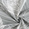 Tissu de décoration Canvas grandes feuilles – gris,  thumbnail number 3
