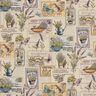 Tissu de décoration Gobelin Collage de lavande – nature/mauve,  thumbnail number 1