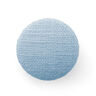 Bouton recouvert, Lin moyen – bleu clair,  thumbnail number 1