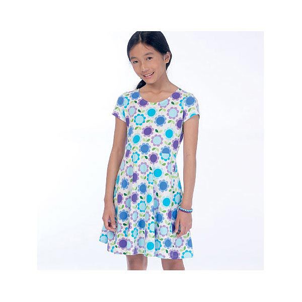 Robes fille, McCalls 7079 | 128 - 152 | 140 - 158, image number 2