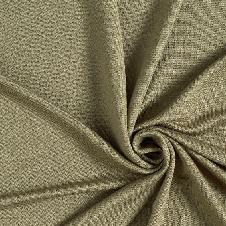 LENZING™ ECOVERO™ French Terry léger – olive,  image number 1