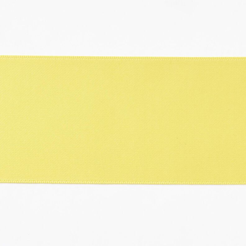 Ruban de satin [50 mm] – jaune citron,  image number 1