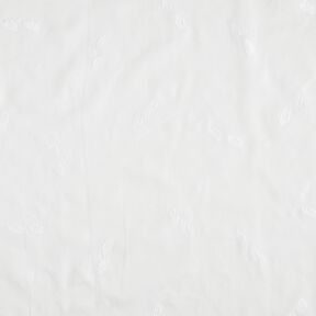 Satin de coton Broderie arcs-en-ciel – blanc, 