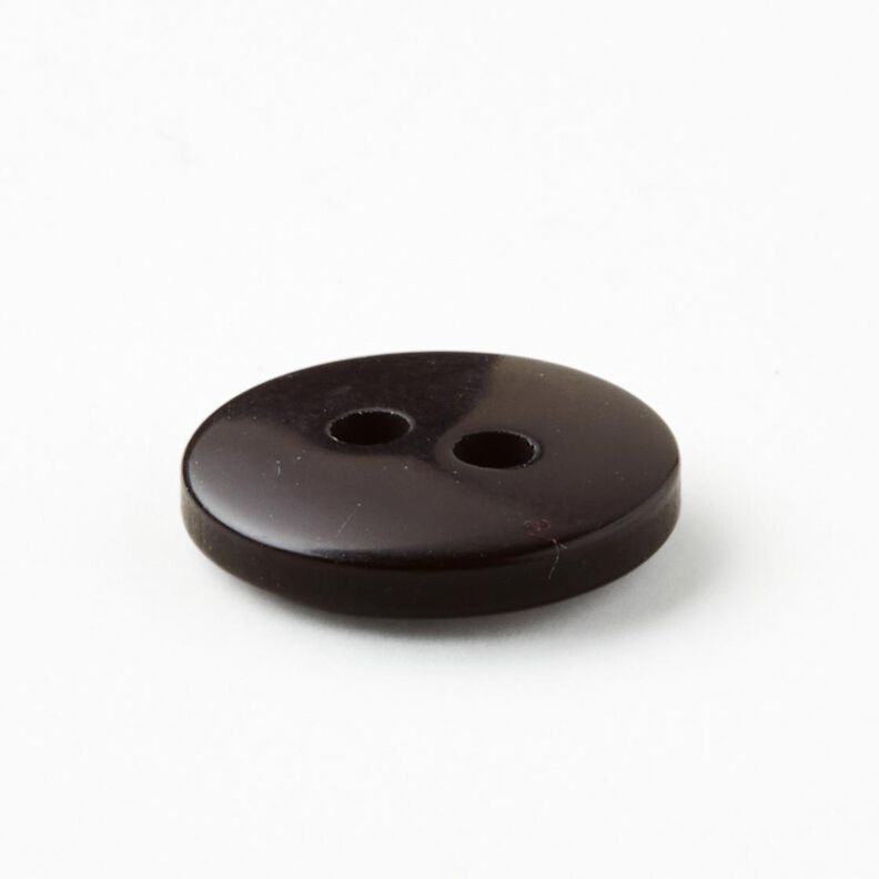 Bouton à 2 trous rond [Ø 11 mm] – noir,  image number 3