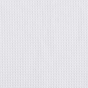 Tissu éponge/Nid d’abeille Uni – blanc, 