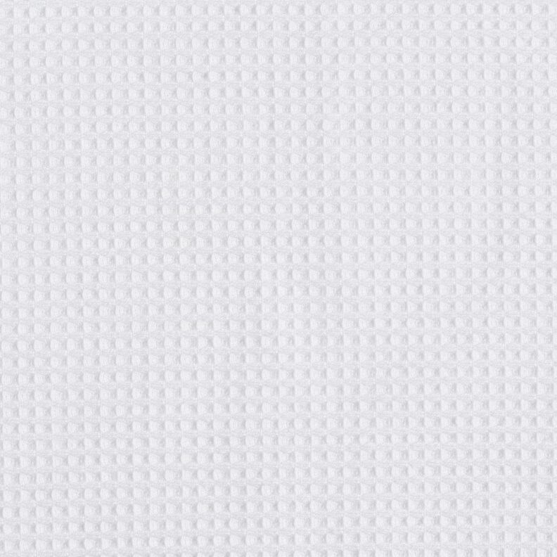 Tissu éponge/Nid d’abeille Uni – blanc, image number 1