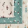 Tissu en coton Popeline Sapins minimalistes – taupe clair,  thumbnail number 5