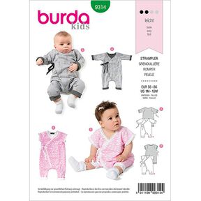 Grenouillère, Burda 9314 | 56-86, 