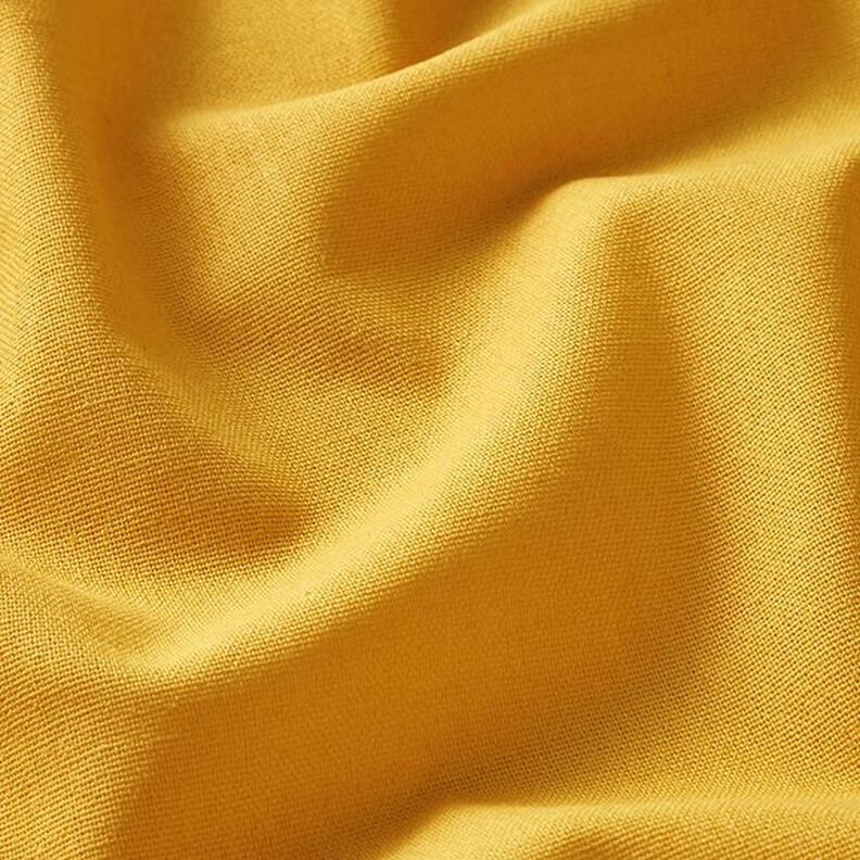 Mélange viscose lin Uni – jaune soleil, image number 2